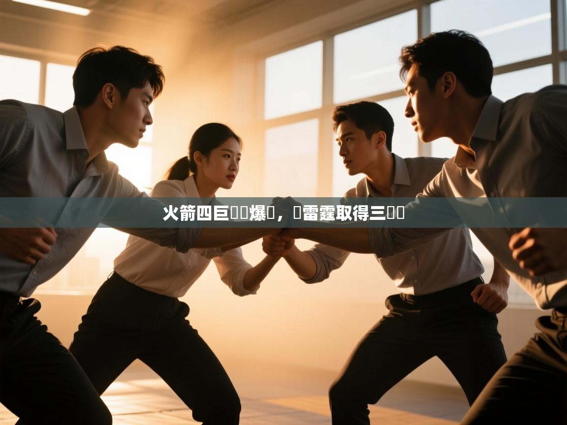 火箭四巨頭齊爆發，勝雷霆取得三連勝