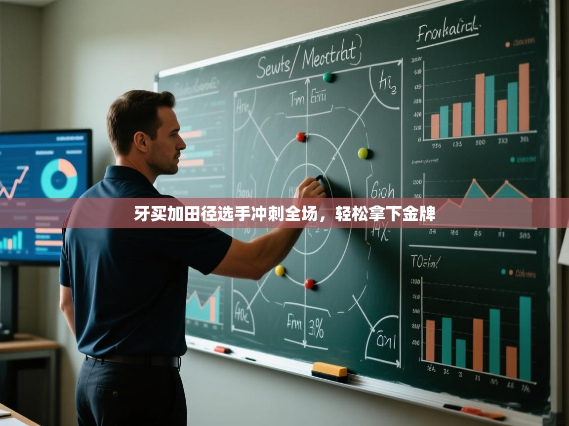 牙买加田径选手冲刺全场，轻松拿下金牌